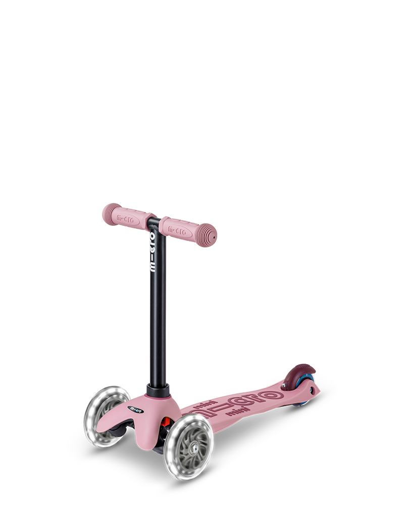 Micro Mini Rock & Go LED - Dusty Rose by Micro Kickboard