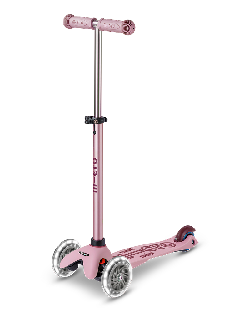 Micro Mini Rock & Go LED - Dusty Rose by Micro Kickboard