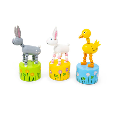 Bunny and Duck Push Puppet (1 Unit Assorted)