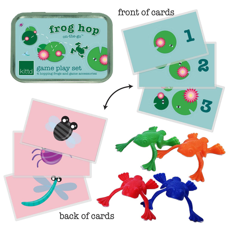 Frog Hop On-The-Go Kids Travel Game by kittd