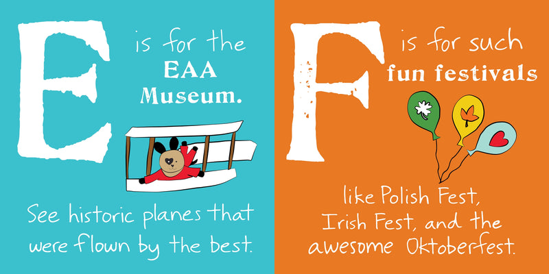 ABCs of Wisconsin - Board Book