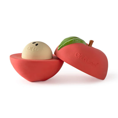 Apple Stacking Toy & Rattle Ball by Oli & Carol