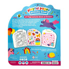 Playful Pages Activity Book packaging with colorful design and text