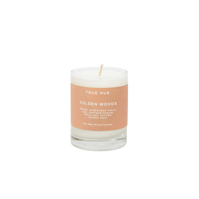 Golden Woods Mini Candle by True Hue