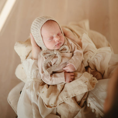 Organic Muslin Swaddle - Bees by Mushie & Co