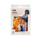 Pack of Icepadz soft reusable ice packs with cartoon cat illustrations on packaging