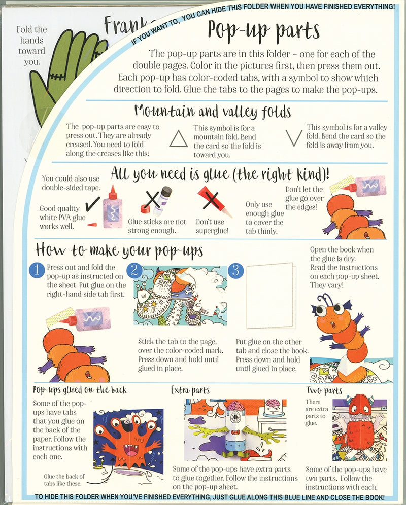 Color & Pop-Up: Monsters