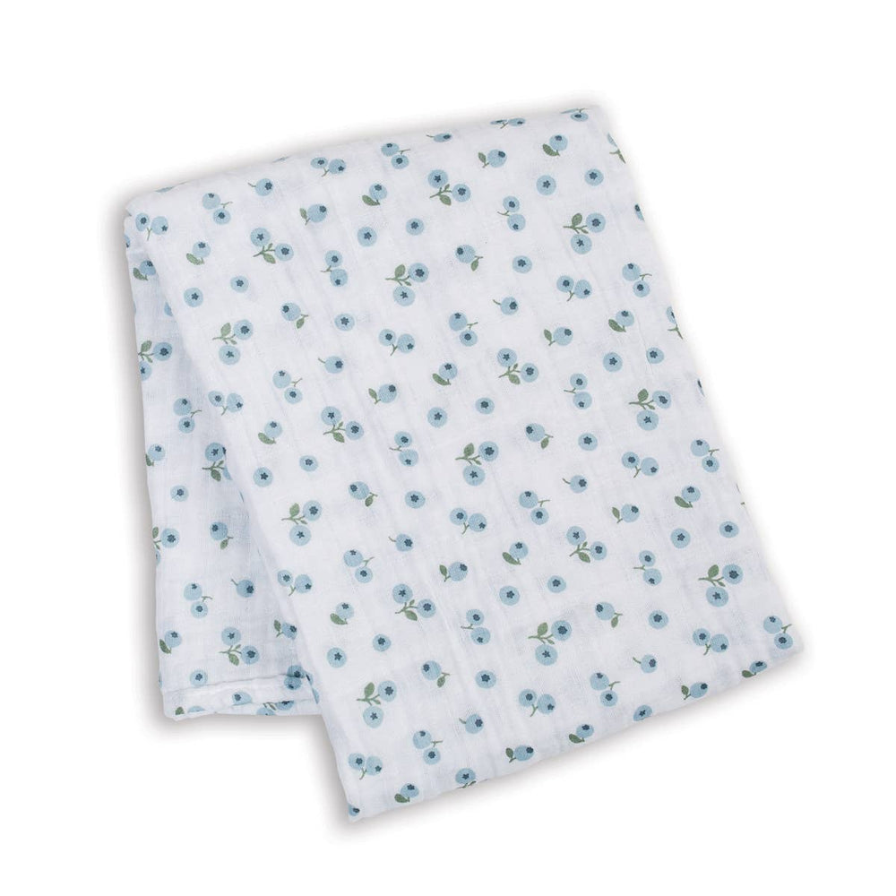 Floral patterned fabric on a white background