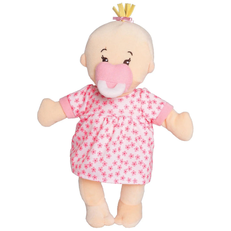 Wee Baby Stella Doll - Peach with Blond Hair by Manhattan Toy