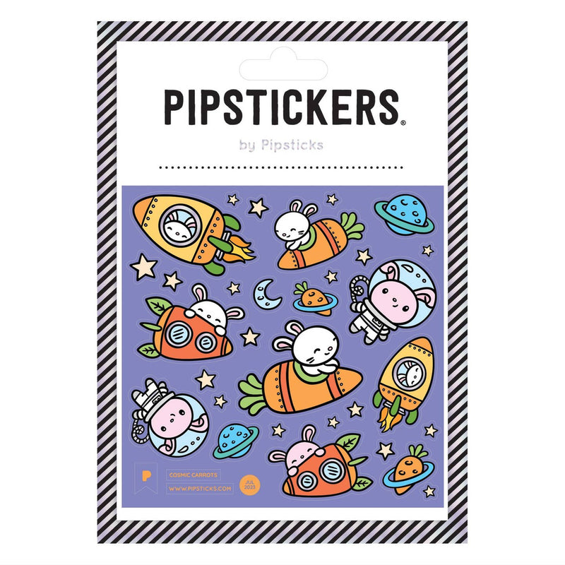 Cosmic Carrots Stickers by Pipsticks