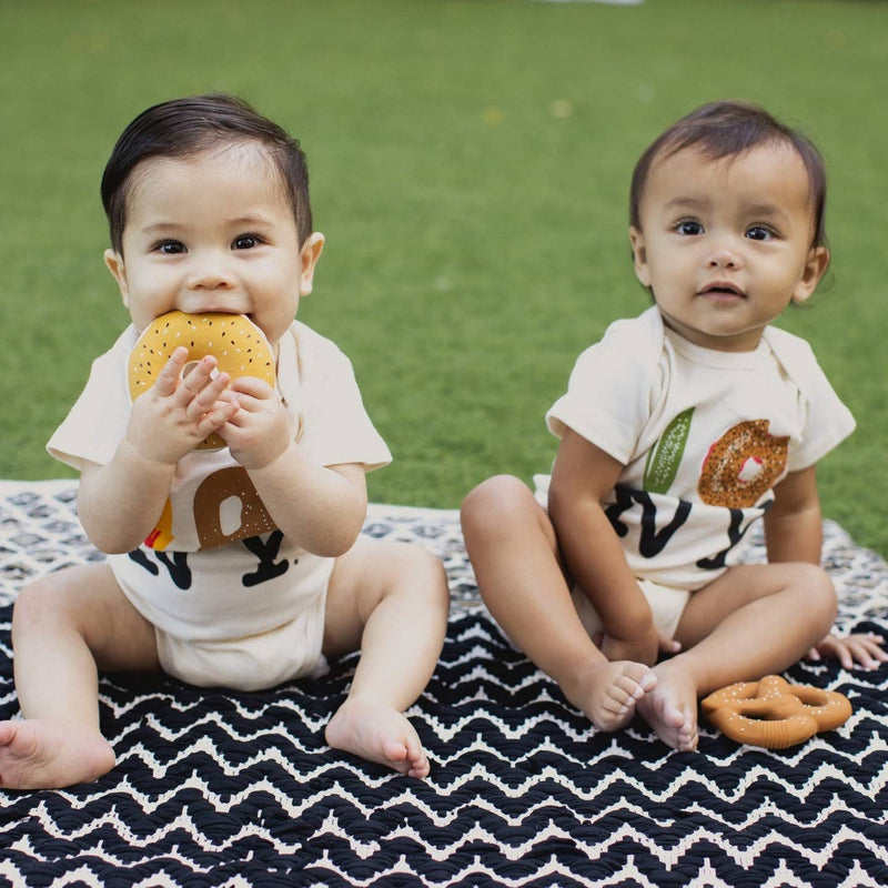 The Lox Bagel Teether by PiccoliNY