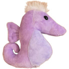 Purple plush dragon toy on a white background