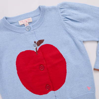 Constance Sweater - Light Blue Apple by Pink Chicken - FINAL SALE