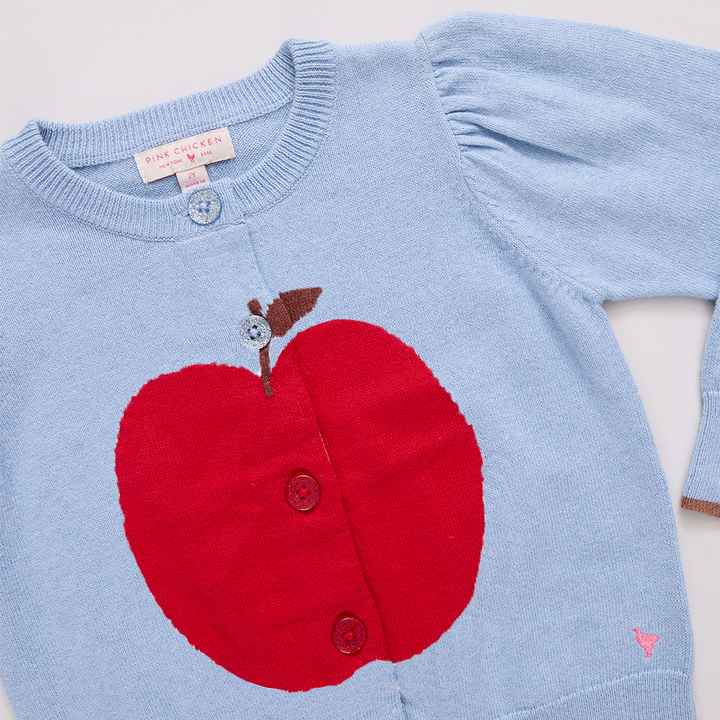 Constance Sweater - Light Blue Apple by Pink Chicken - FINAL SALE