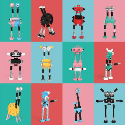 Lil' Robots Toy Kit by The OffBits (1 Unit)