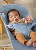 Bouncer Bliss - Blue Petal Quilt Cotton by Baby Bjorn