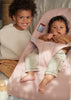 Bouncer Bliss - Dusty Pink Petal Quilt Cotton by Baby Bjorn