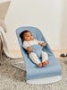 Bouncer Bliss - Blue Petal Quilt Cotton by Baby Bjorn