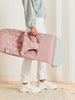 Bouncer Bliss - Dusty Pink Petal Quilt Cotton by Baby Bjorn