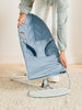 Bouncer Bliss - Blue Petal Quilt Cotton by Baby Bjorn