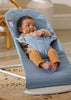 Bouncer Bliss - Blue Petal Quilt Cotton by Baby Bjorn