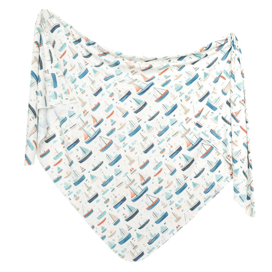 Knit Swaddle Blanket - Fischer by Copper Pearl