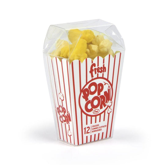 Fresh Popcorn Erasers by Fred + Friends