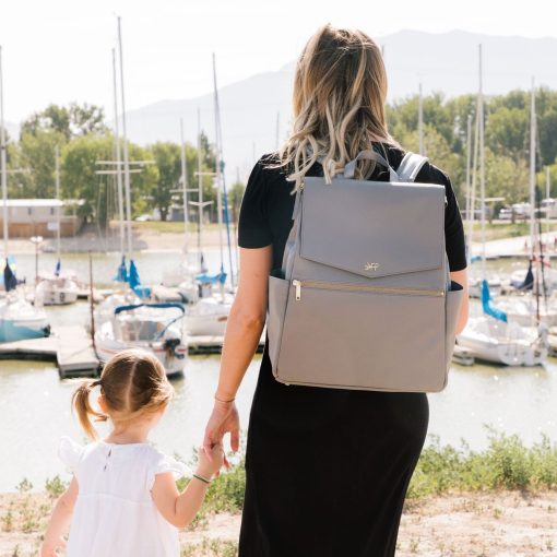 Classic Diaper Bag II - Stone by Freshly Picked