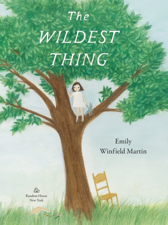 The front cover of the children's picture book The Wildest Thing written and illustrated by Emily Winfield Martin