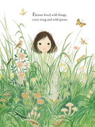 Illustration from the children's picture book The Wildest Thing by author and illustrator Emily Winfield Martin.