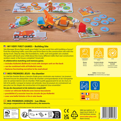 My Very First Games - Building Site Construction Game by Haba