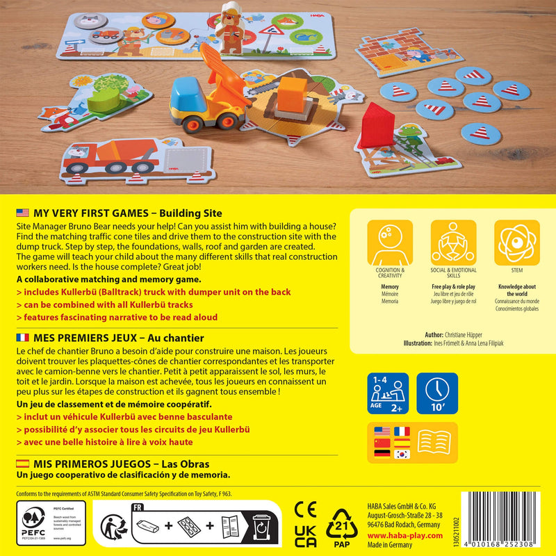 My Very First Games - Building Site Construction Game by Haba