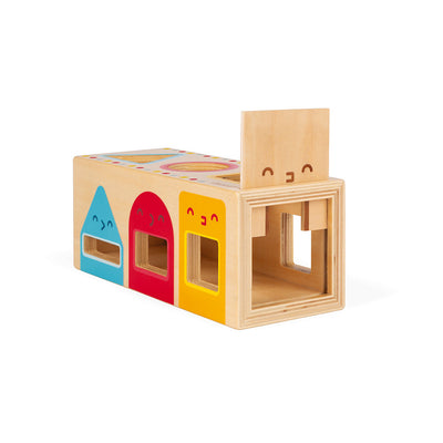 Geometric Shapes Wooden Box by Janod