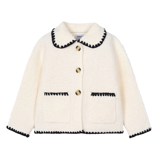 Knit Jacket - Almond by Mayoral - FINAL SALE