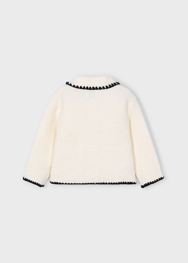 Knit Jacket - Almond by Mayoral - FINAL SALE