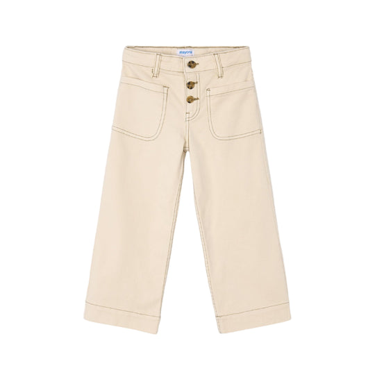 Twill Marine Pants - Almond by Mayoral