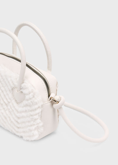 Faux Fur Handbag - Sand by Mayoral
