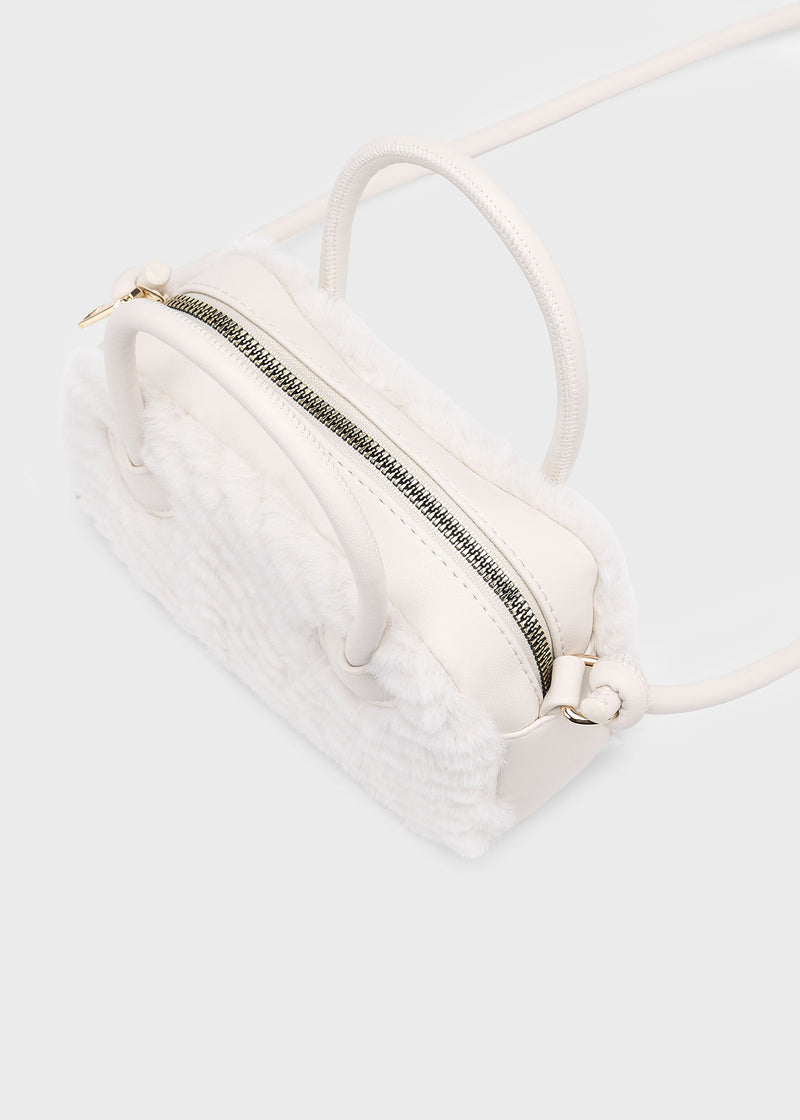 Faux Fur Handbag - Sand by Mayoral