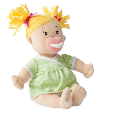 Baby Stella Doll - Peach with Blonde Pigtails by Manhattan Toy