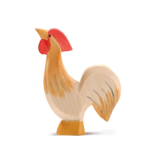 Rooster - Ochre by Ostheimer Wooden Toys