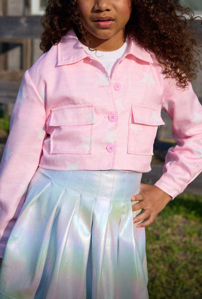 Hologram Shimmer Skirt by Lola + The Boys - FINAL SALE