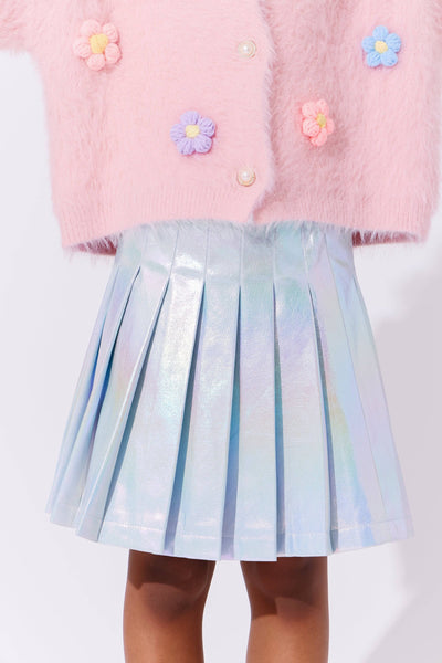Hologram Shimmer Skirt by Lola + The Boys - FINAL SALE