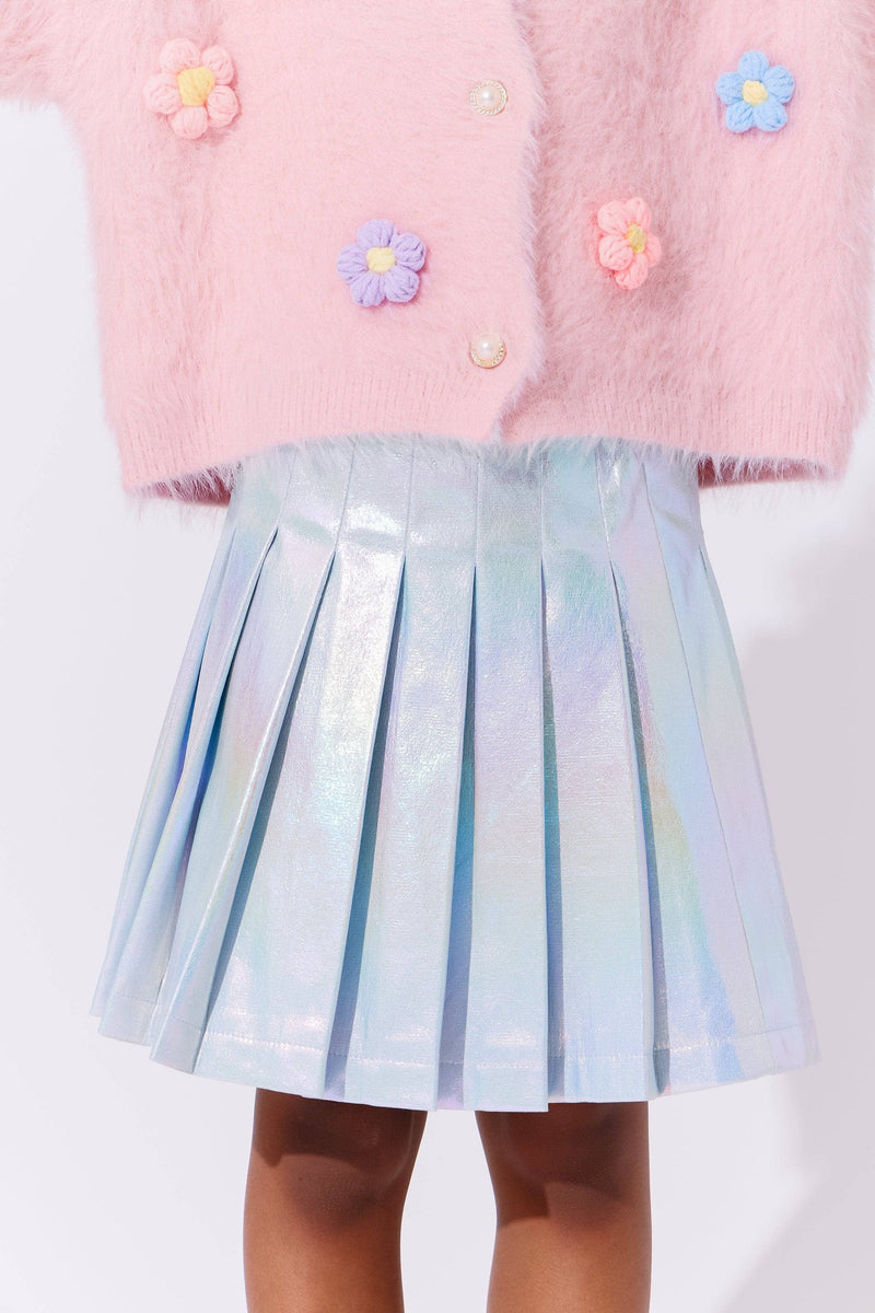 Hologram Shimmer Skirt by Lola + The Boys - FINAL SALE