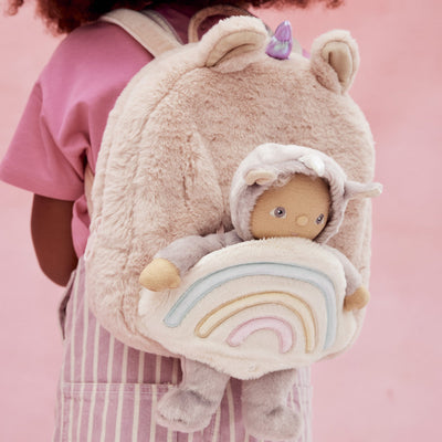 Hopalong Unicorn Backpack - Pink by Olli Ella
