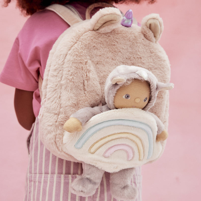 Hopalong Unicorn Backpack - Pink by Olli Ella