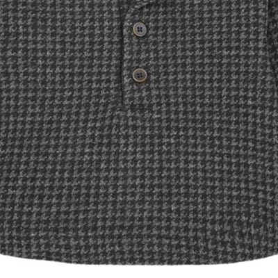 Ignasi Houndstooth Shirt - Anthracite by 1+ in the Family