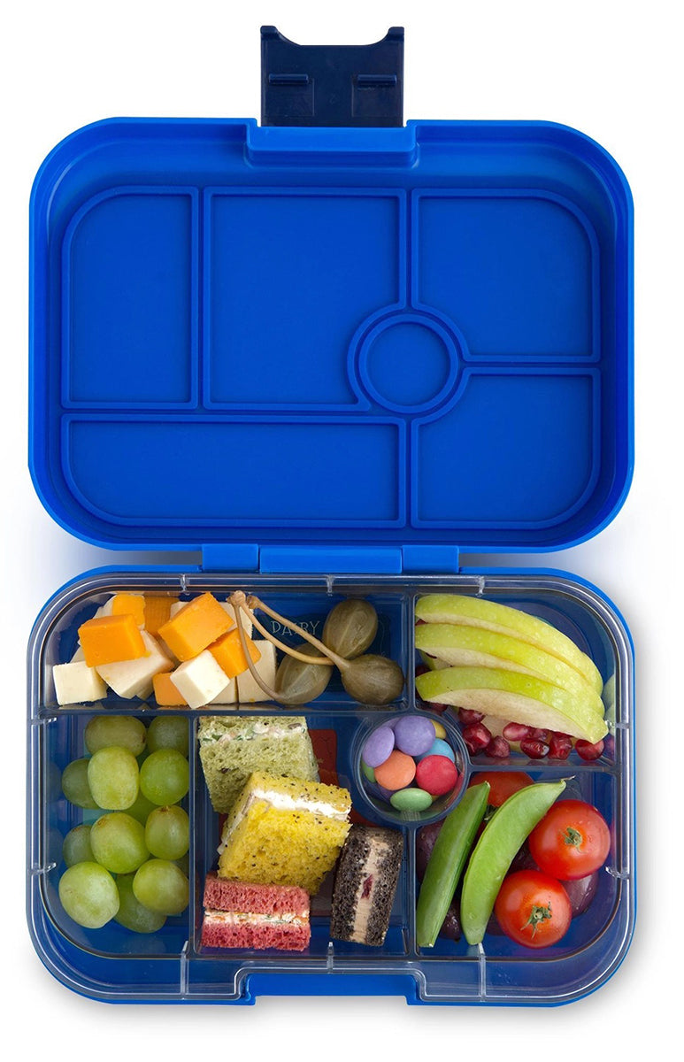 Yumbox Original Leakproof Bento Box - 6 Compartment - Neptune Blue