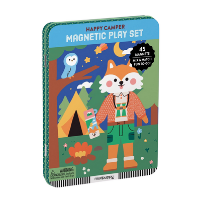 Magnetic Play Set - Happy Camper by Mudpuppy