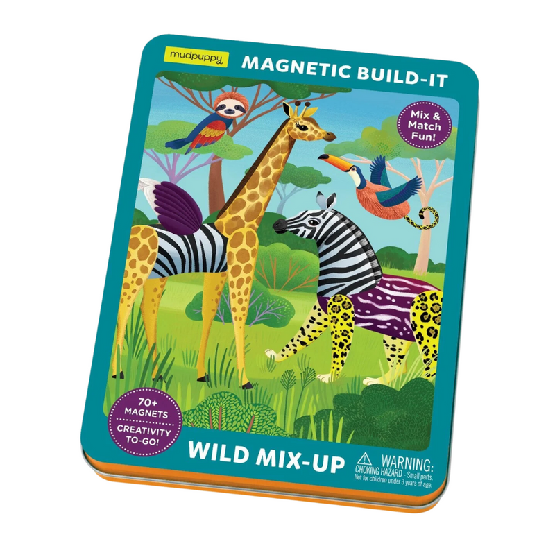 Magnetic Build It - Wild Mix-Up by Mudpuppy