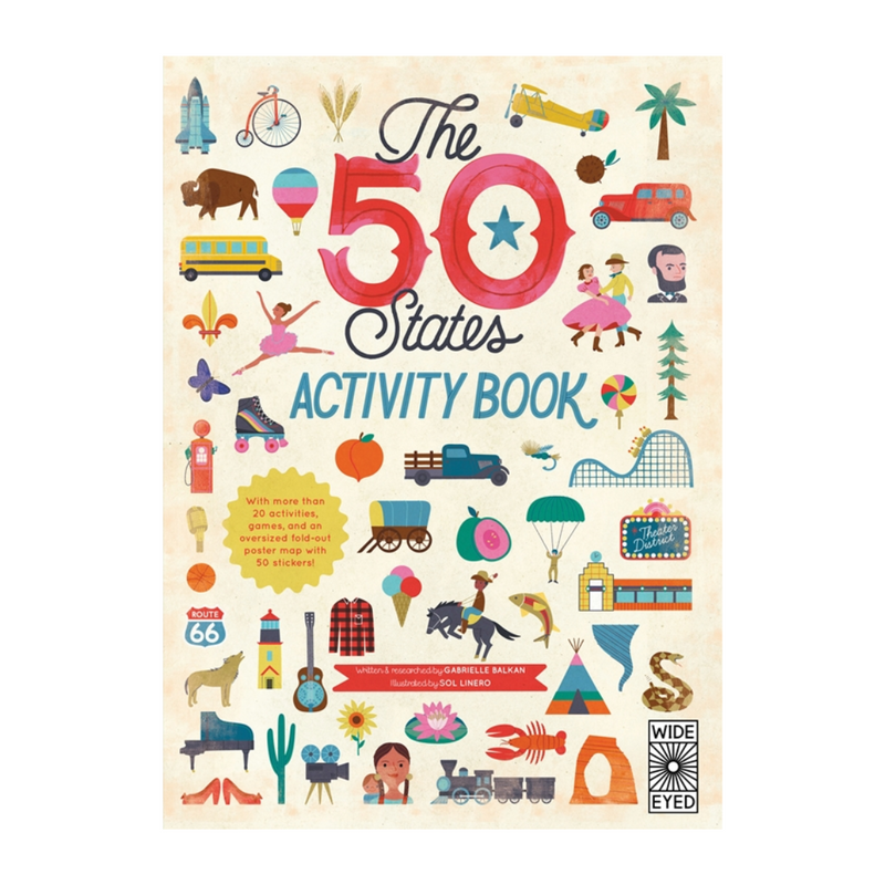 The 50 States: Activity Book